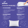 2 Almohadas ajustables Sonno King