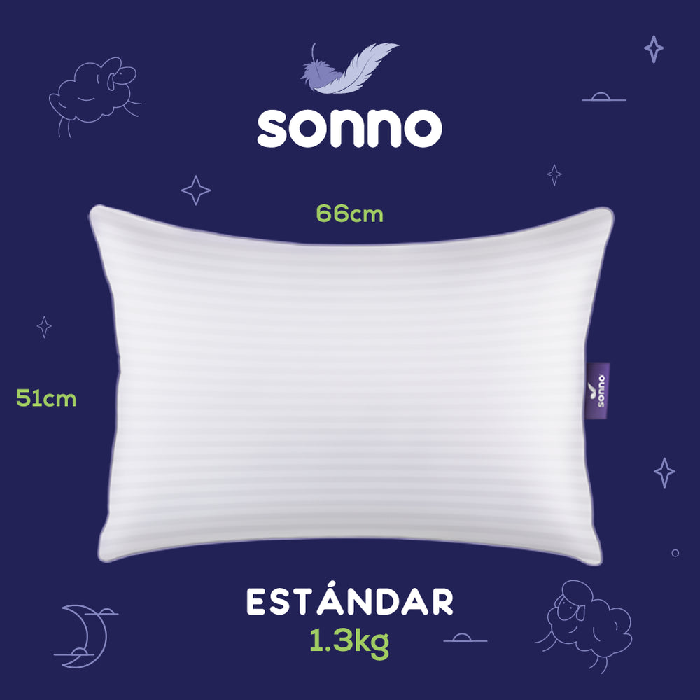 Almohada ajustable Sonno Estándar