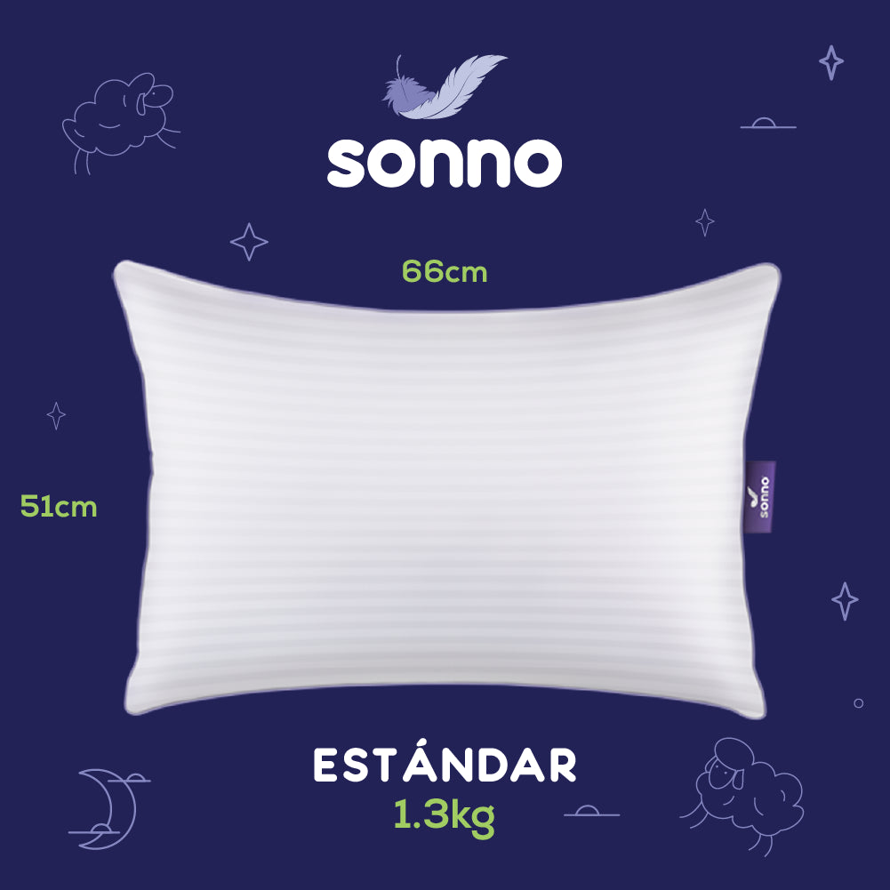 Almohada ajustable Sonno Estándar